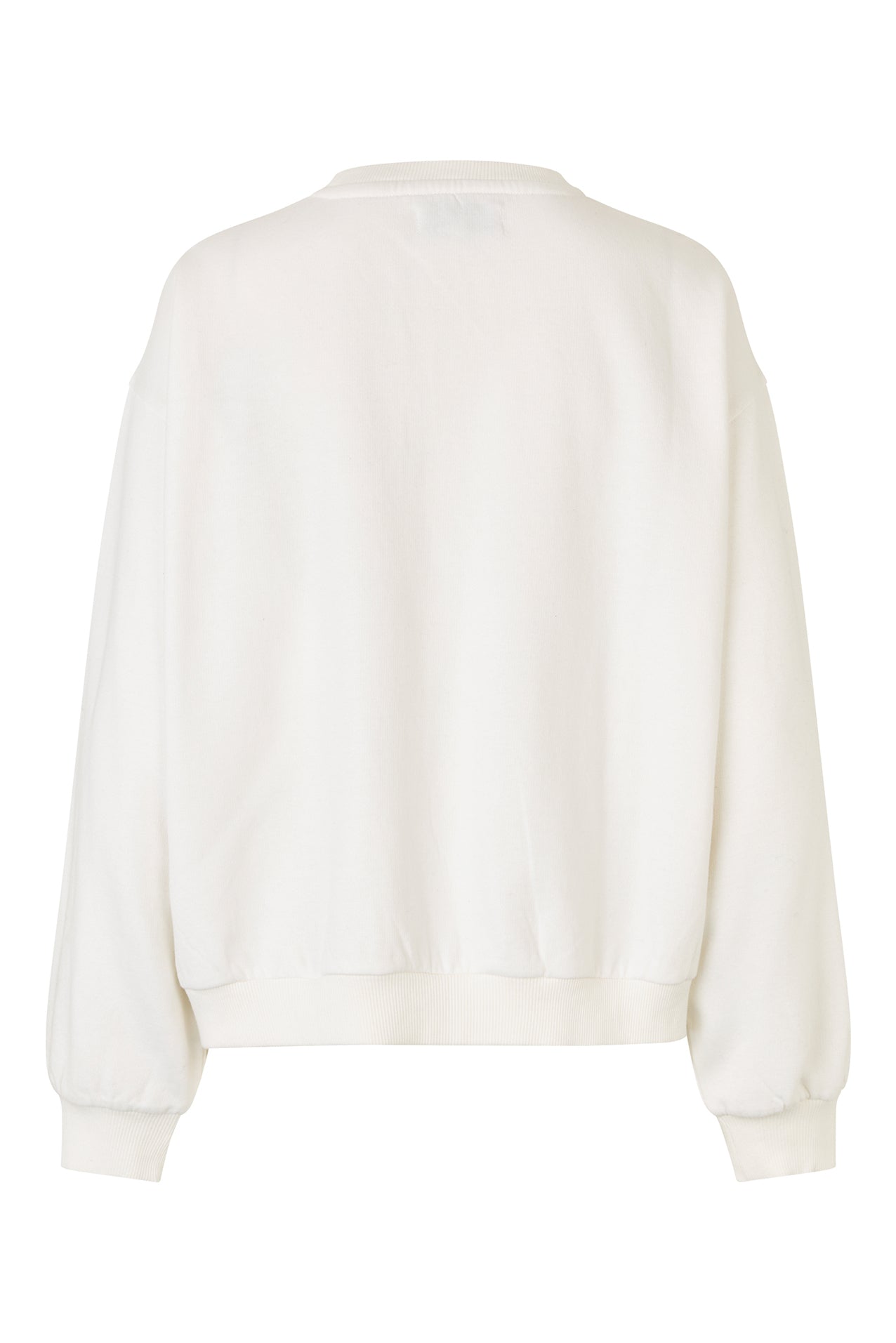 Lollys Laundry SydneyLL Leopard Sweatshirt Sweatshirt 01 White