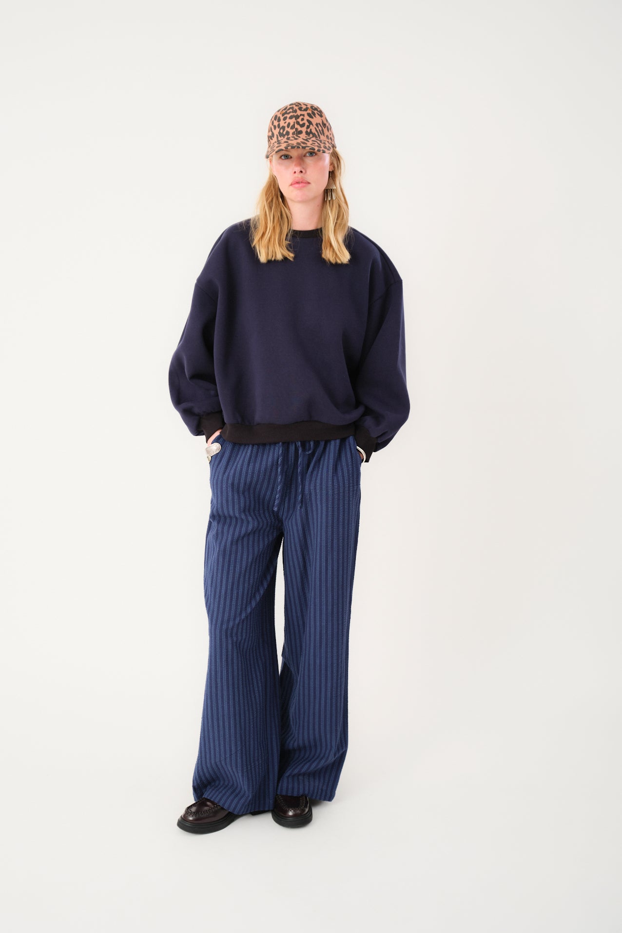 Lollys Laundry SydneyLL Pineapple Sweatshirt Sweatshirt 23 Dark Blue