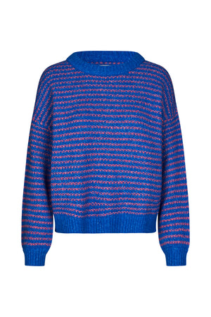 Lollys Laundry TerryLL Knit Jumper LS Jumper 20 Blue