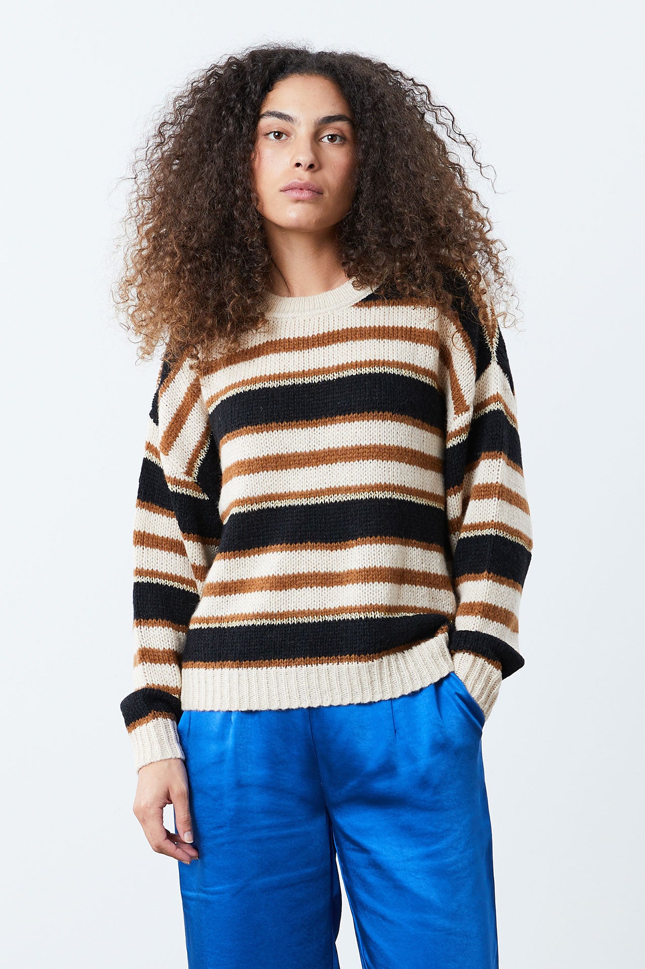 Lollys Laundry Terry Jumper Jumper 80 Stripe