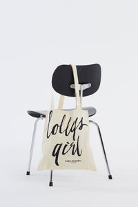 Tote Bag - Lollys Girl - Black