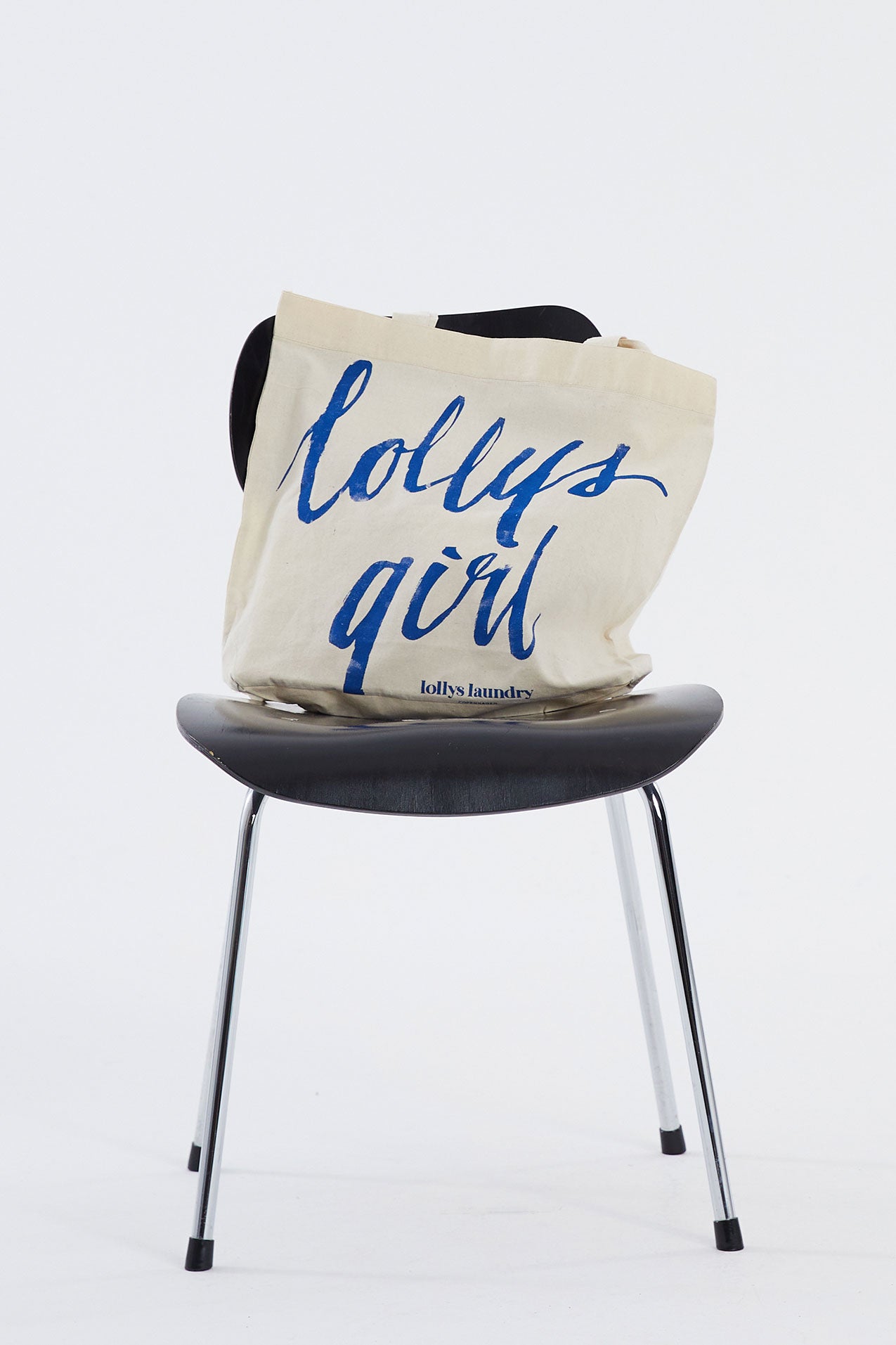 Lollys Laundry Tote Bag - Lollys Girl Accessories 20 Blue