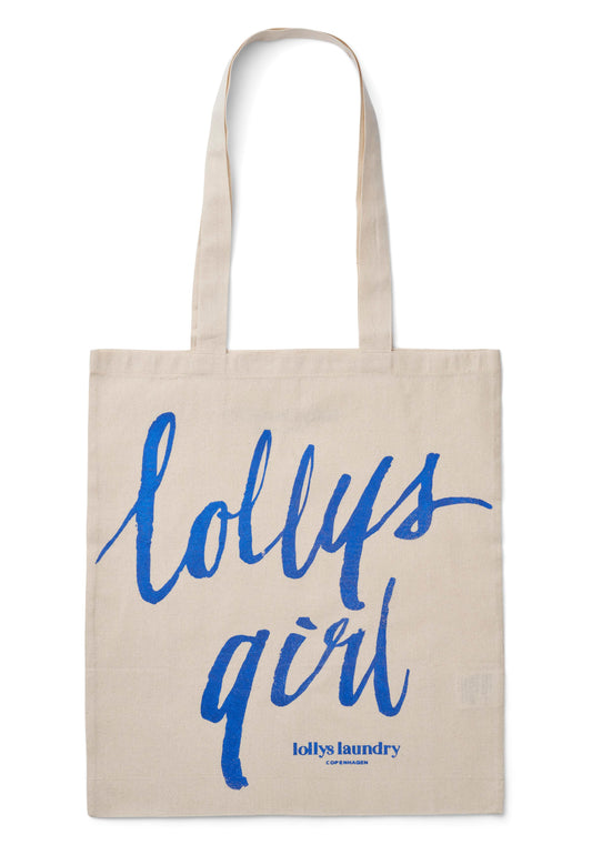 Lollys Laundry Tote Bag - Lollys Girl Accessories 97 Neon Blue
