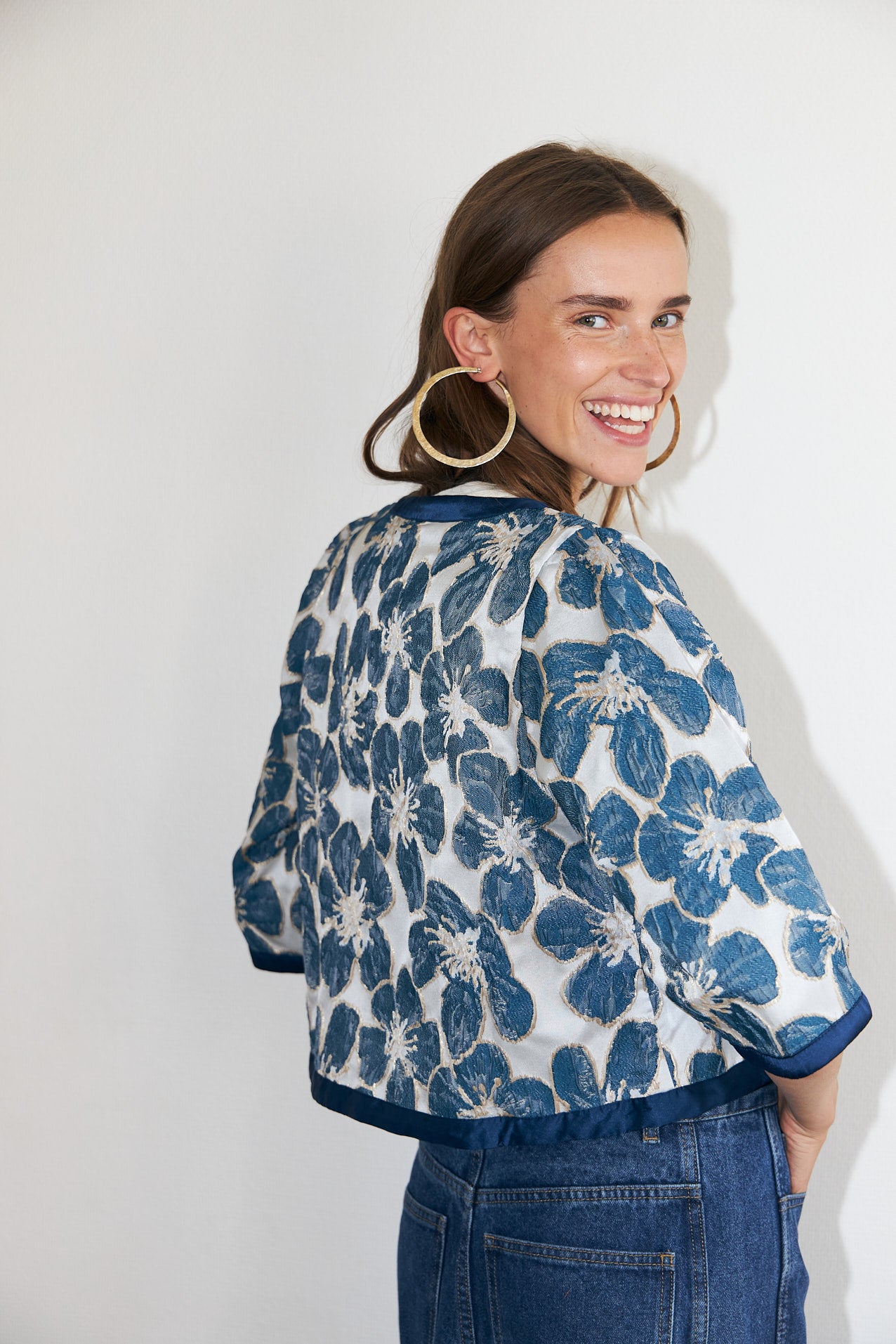 Lollys Laundry TrineLL Short Jacket Jacket 20 Blue