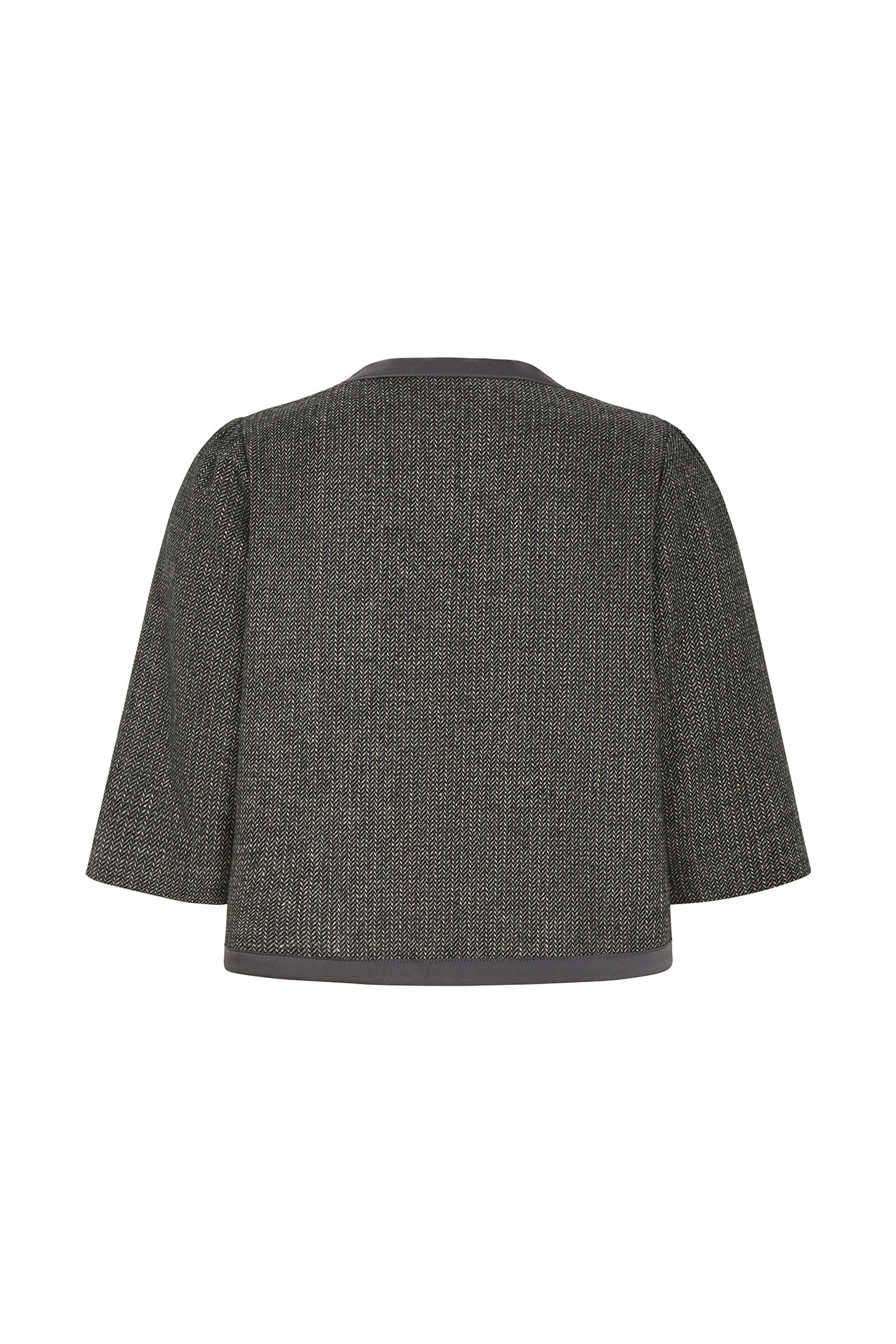 Lollys Laundry TrineLL Short Jacket Jacket 87 Dark Mokka