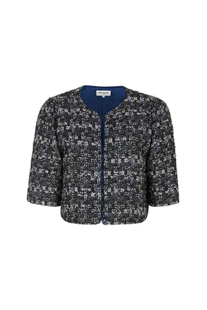 Lollys Laundry TrineLL Short Jacket Jacket  23 Dark Blue