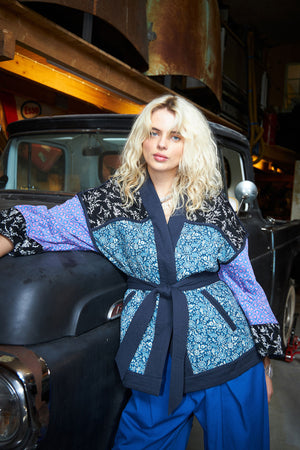Lollys Laundry TristyLL Jacket LS Kimono 20 Blue