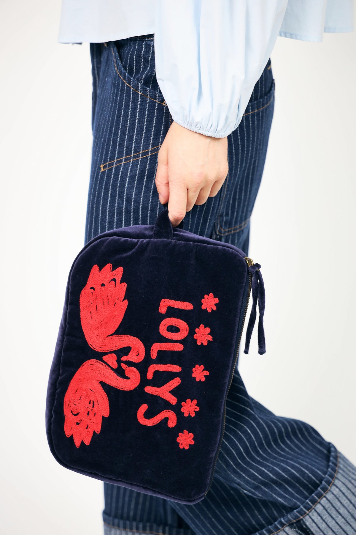 Lollys Laundry TuthieLL Clutch Bag Bag  23 Dark Blue