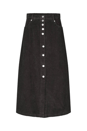 Lollys Laundry UnaLL Maxi Skirt Skirt 87 Dark Mokka