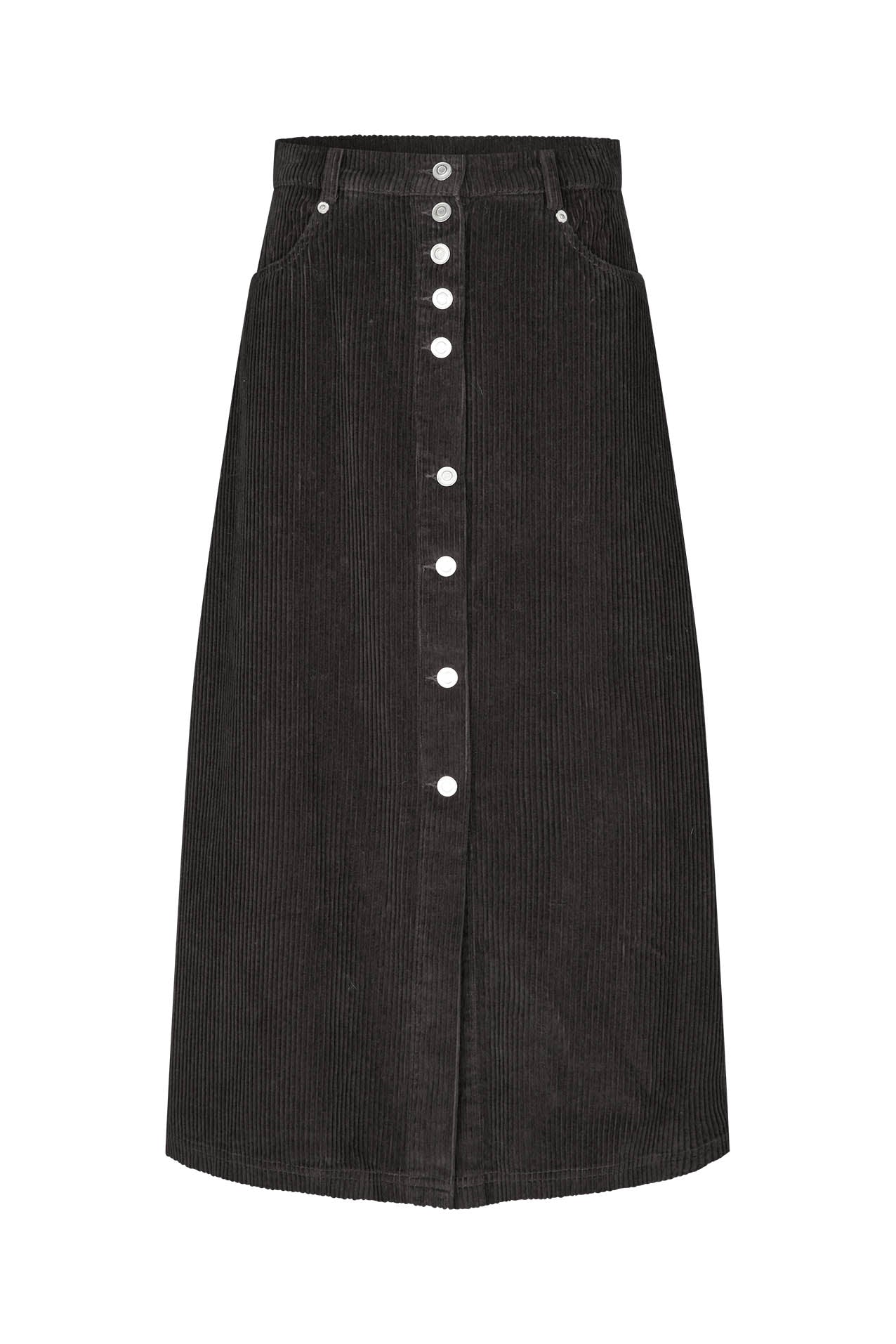 Lollys Laundry UnaLL Maxi Skirt Skirt 87 Dark Mokka