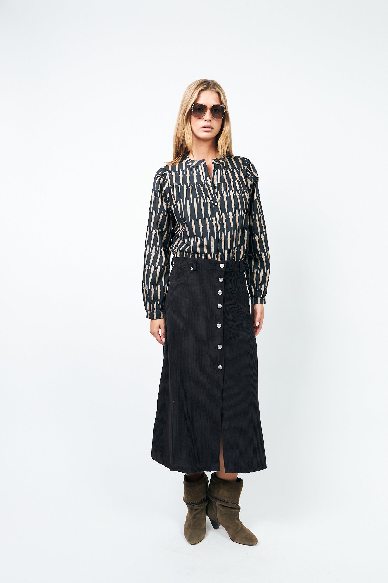 UnaLL Maxi Skirt - Dark Mokka