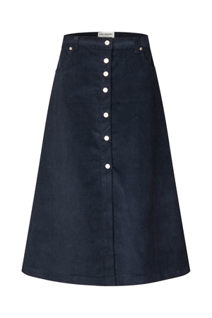 Lollys Laundry UnaLL Maxi Skirt Skirt 23 Dark Blue