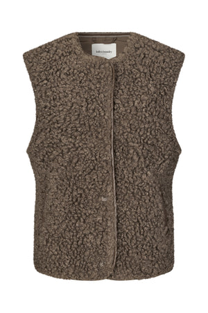 Lollys Laundry VadaLL Vest Vest 87 Dark Mokka