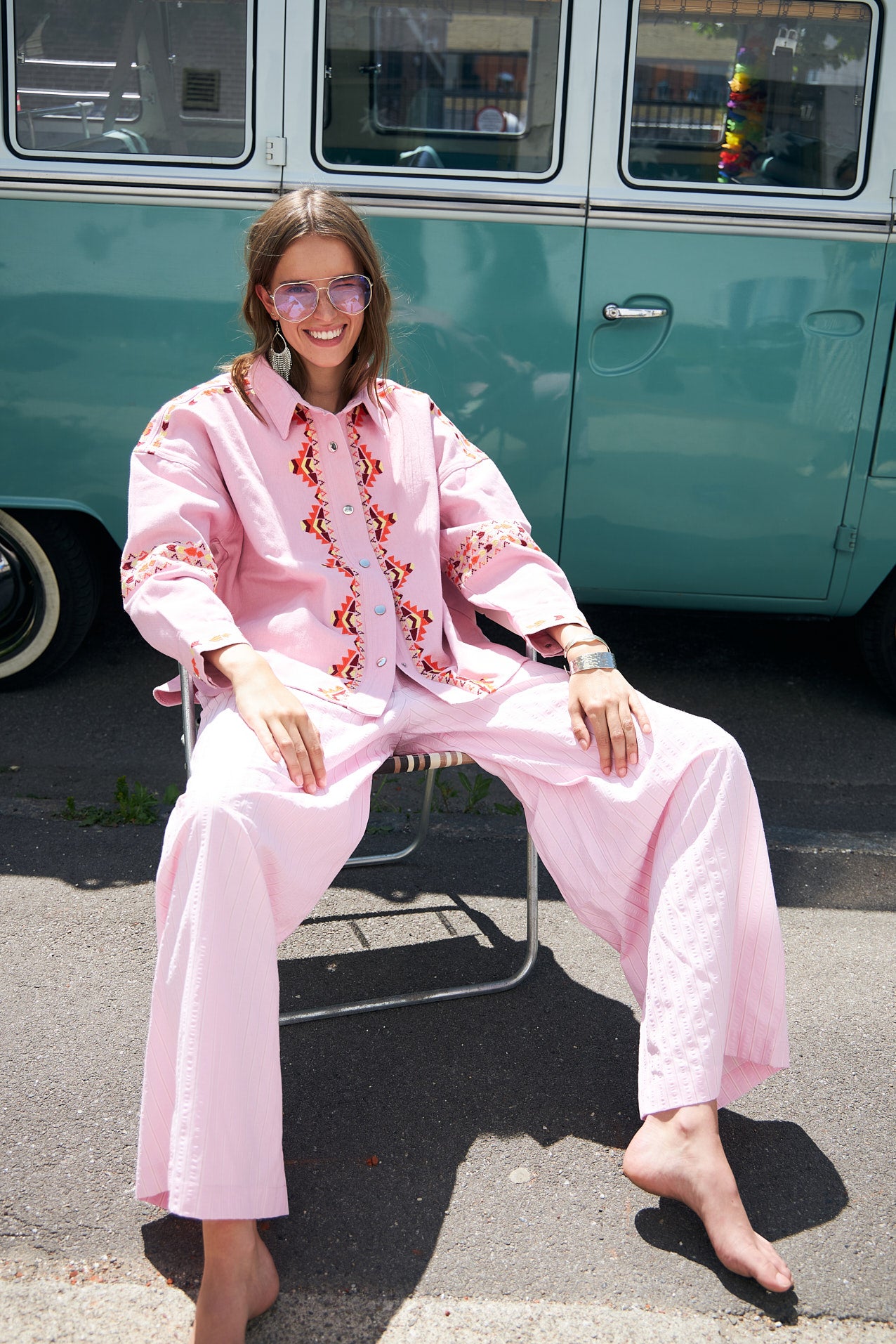 VeidaLL Overshirt - Pink