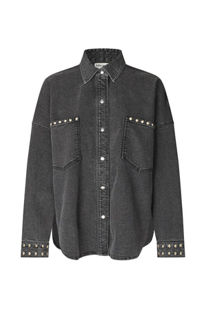 Lollys Laundry VeidaLL shirt Shirt 18 Washed Black