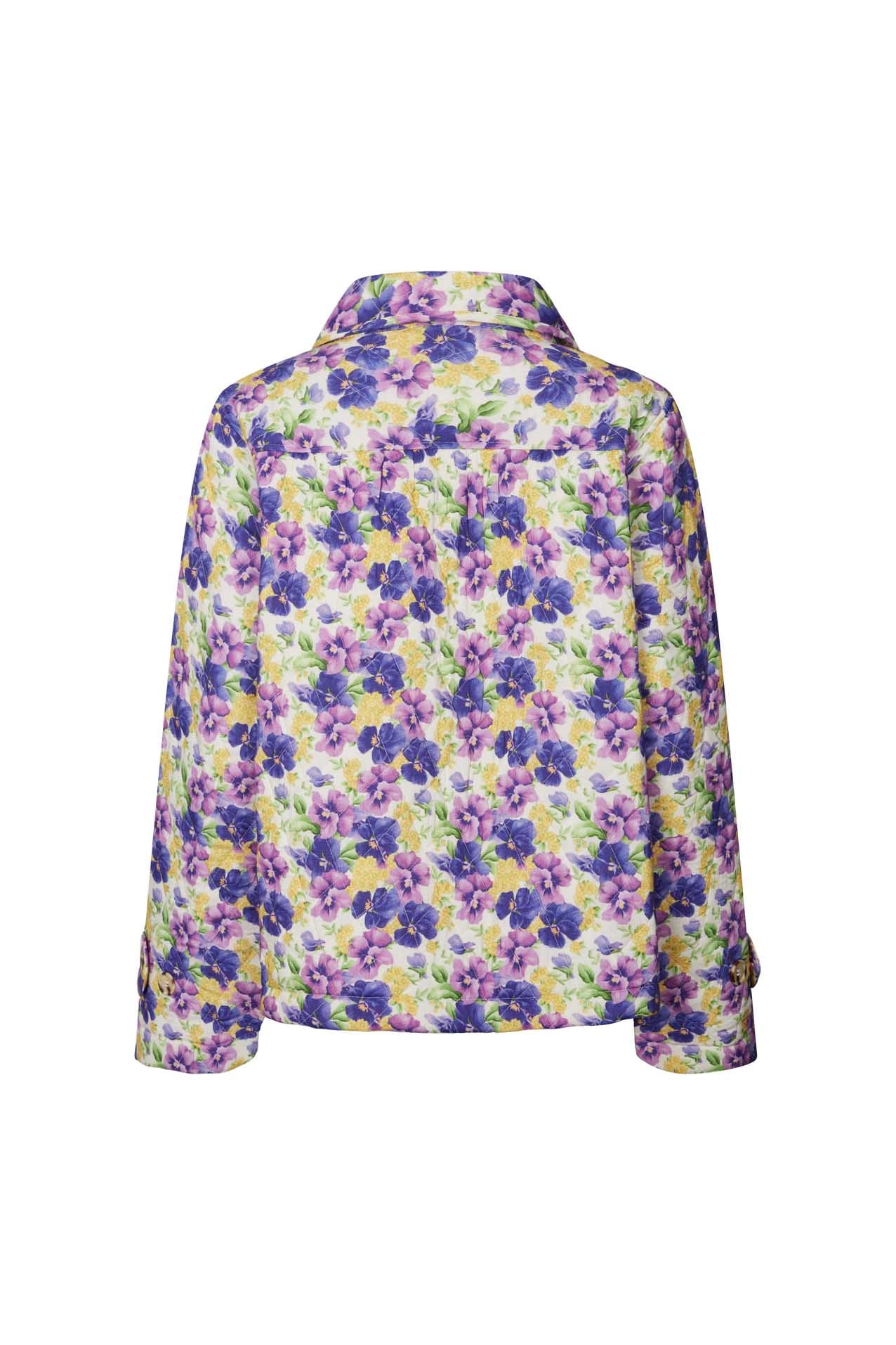 Lollys Laundry Viola quiltet Jacket Jacket 74 Flower Print