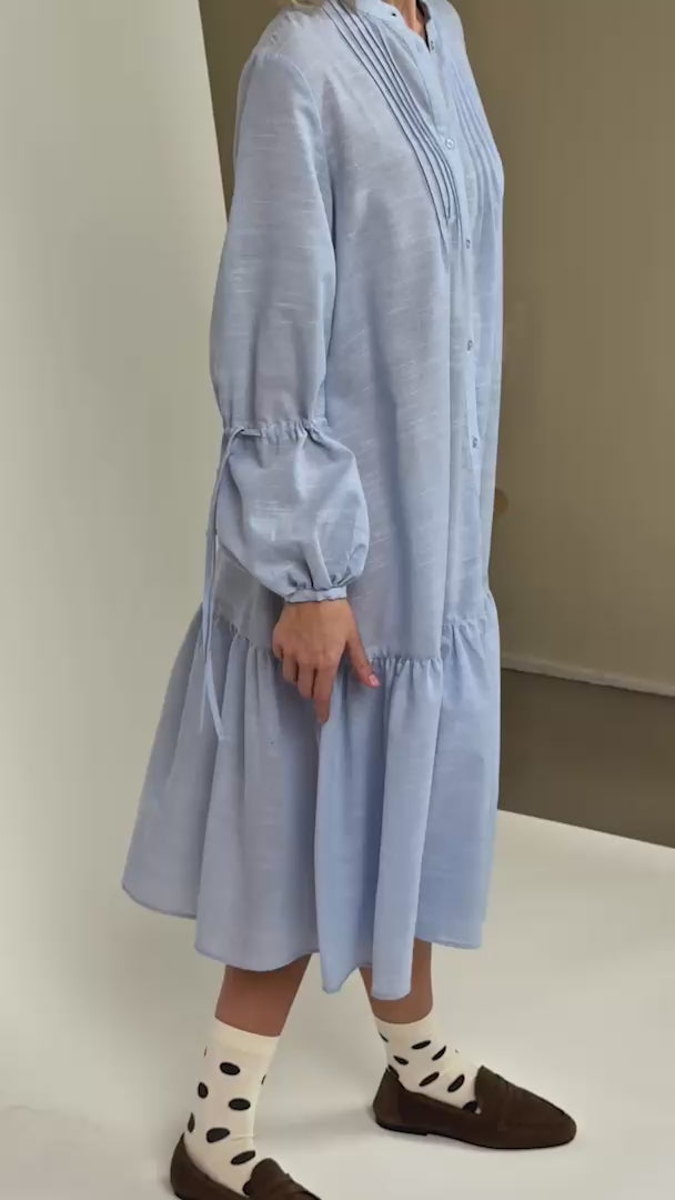 Lollys Laundry AlannaLL Maxi Dress Dress 22 Light Blue