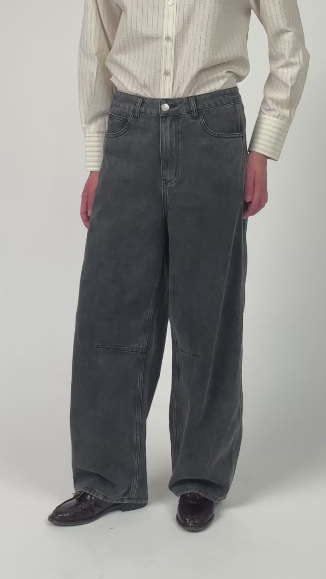 Lollys Laundry AvaLL Jeans Pants  18 Washed Black