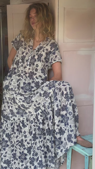 Lollys Laundry HeatherLL Top SS Top 20 Blue
