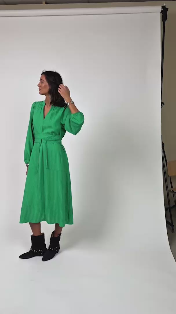 Lollys Laundry ParisLL Midi Dress Dress 40 Green
