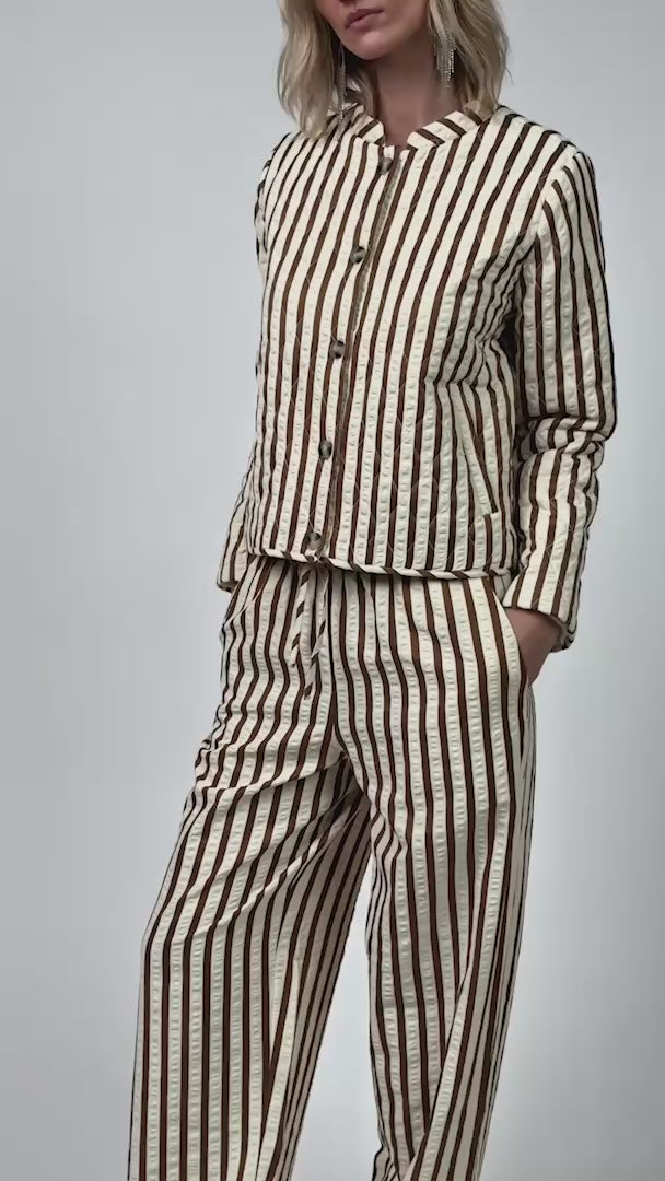 Lollys Laundry EmiliaLL Jacket Jacket 87 Dark Mokka