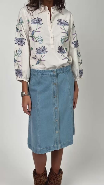 Lollys Laundry FaithLL Blouse Blouse 02 Creme