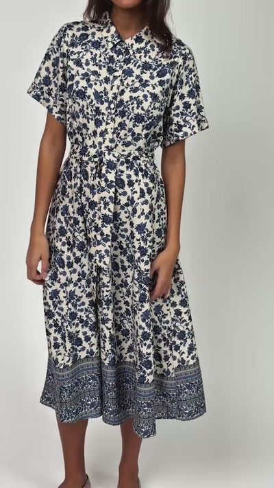 Lollys Laundry BlakeLL Midi Dress Dress 20 Blue